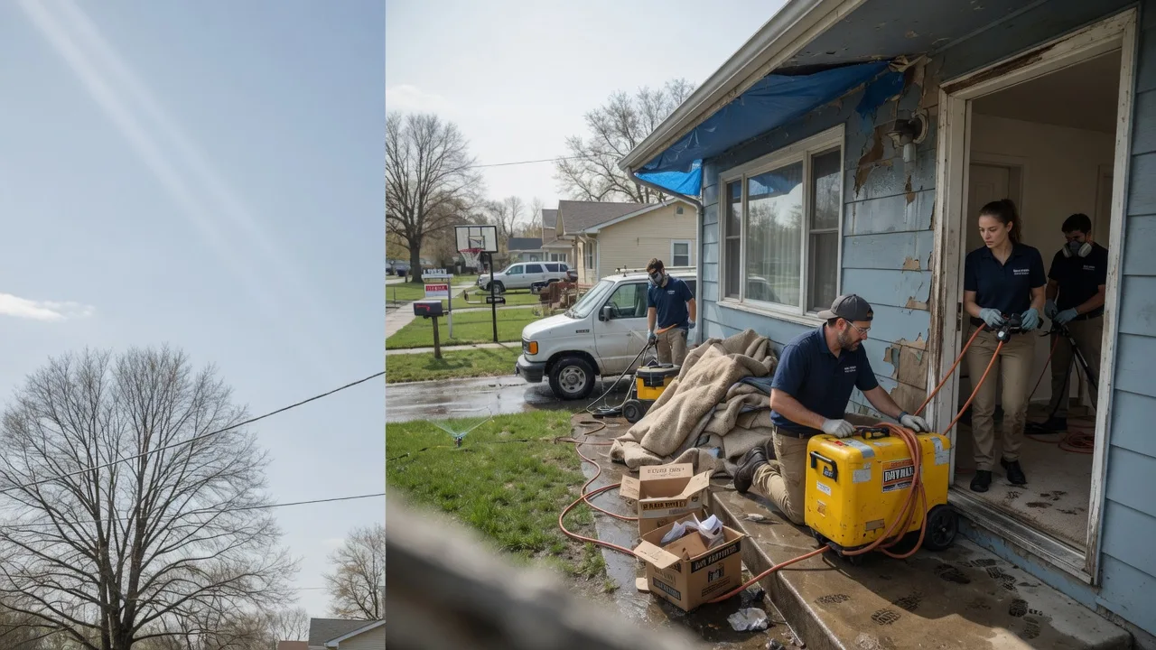 Basement Flood Cleanup in Avilla, IN near me